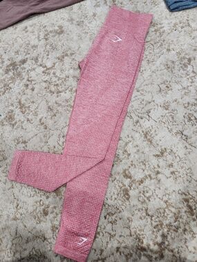 Gymshark  Pink Seamless High-Waist Leggings